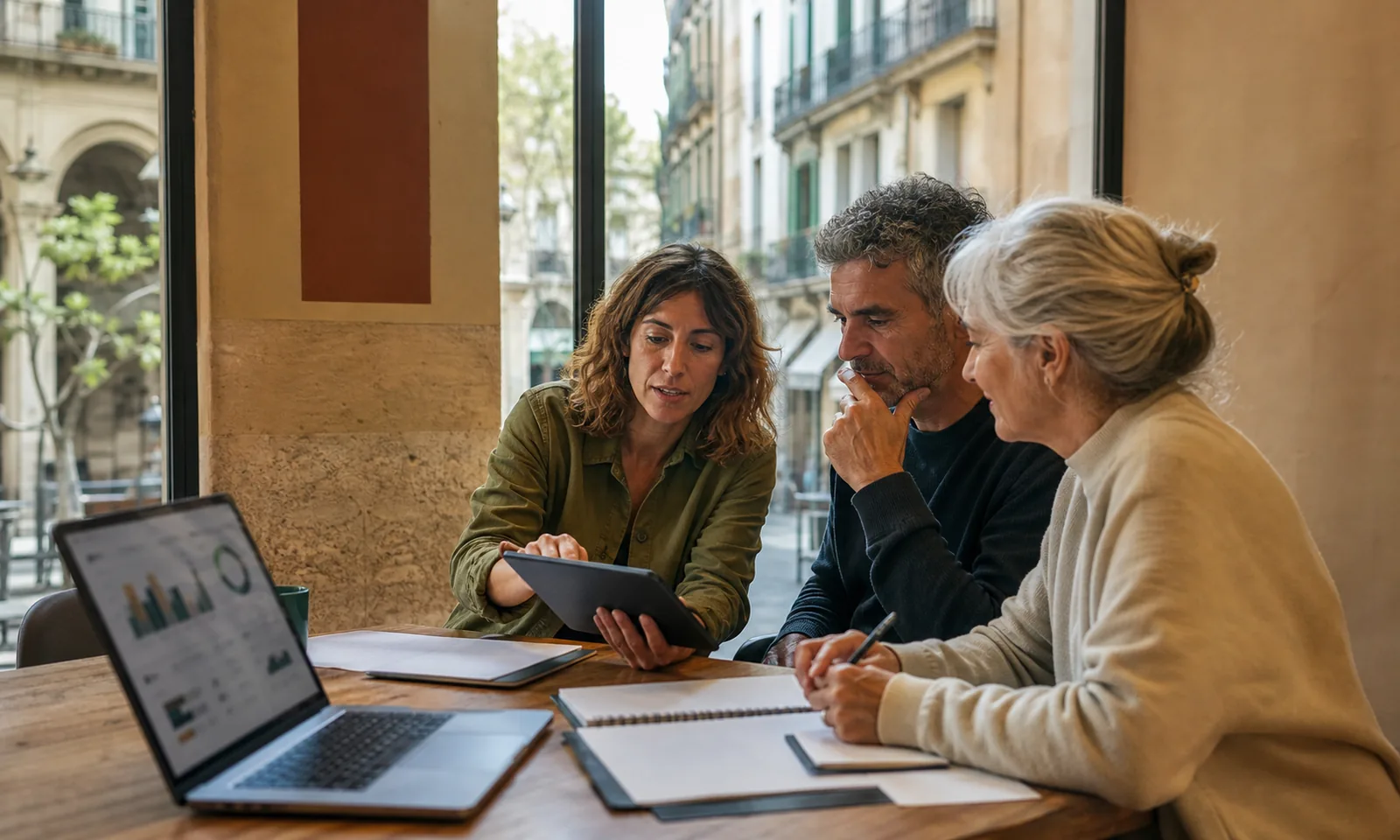 Sessió de treball entre promoció econòmica i comerciants locals